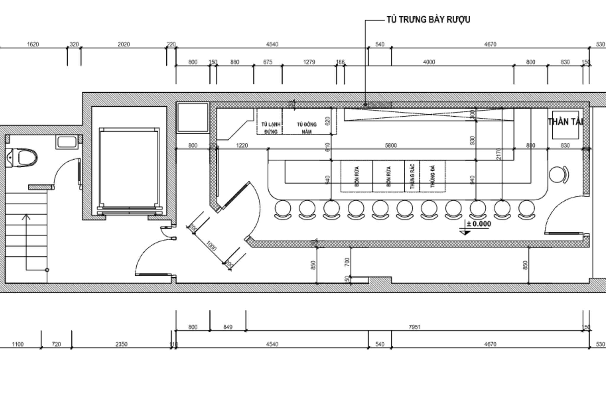 Thiết kế quán bar  EIRENE